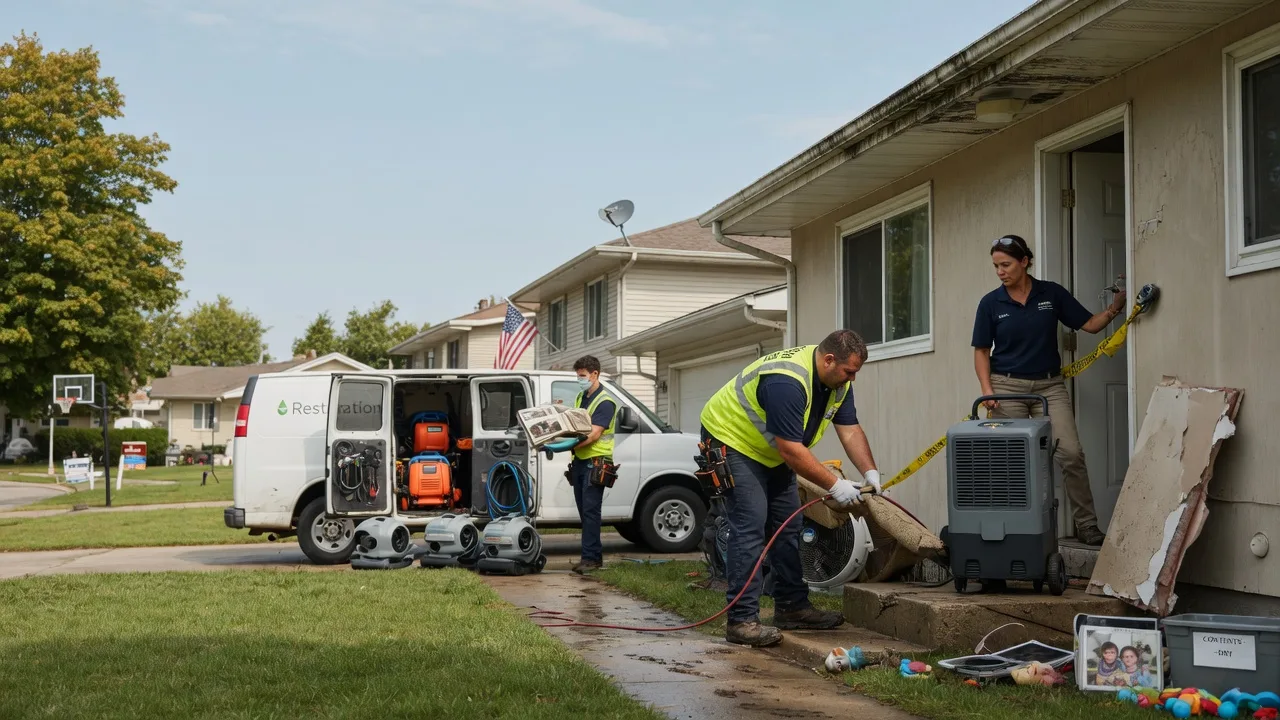 Water Damage Restoration in Birdsnest, VA near me